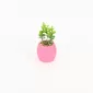 Geometric Embossed Plant Ornament
