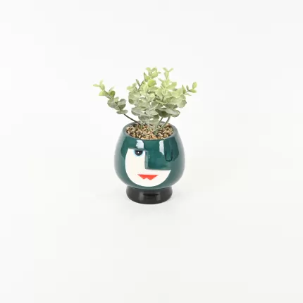 Abstract Figure Succulent Ornament