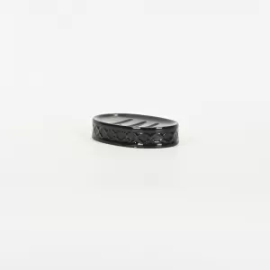 Geometric Embossed Soap Dish
