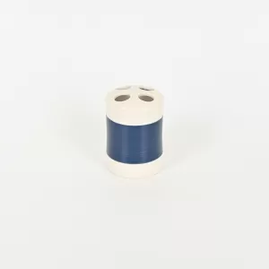 Thread Embossed Toothbrush Holder