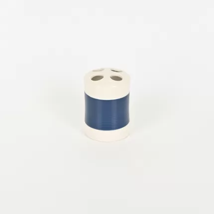 Thread Embossed Toothbrush Holder