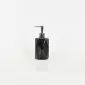 Geometric Embossed Lotion Bottle-black