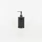 Geometric Embossed Lotion Bottle-black