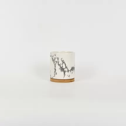 Marble Mouthwash Cup