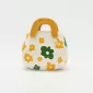 Flower Handle Vase-yellow&green