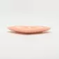 Heart Embossed Plate-cream pink