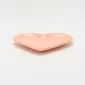 Heart Embossed Plate-cream pink