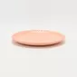 Heart Embossed Plate-cream pink