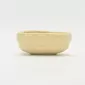 Heart Embossed Bowl-cream yellow