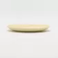 Heart Embossed Plate-cream yellow