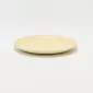 Heart Embossed Plate-cream yellow
