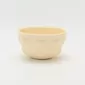 Heart Embossed Bowl-cream yellow