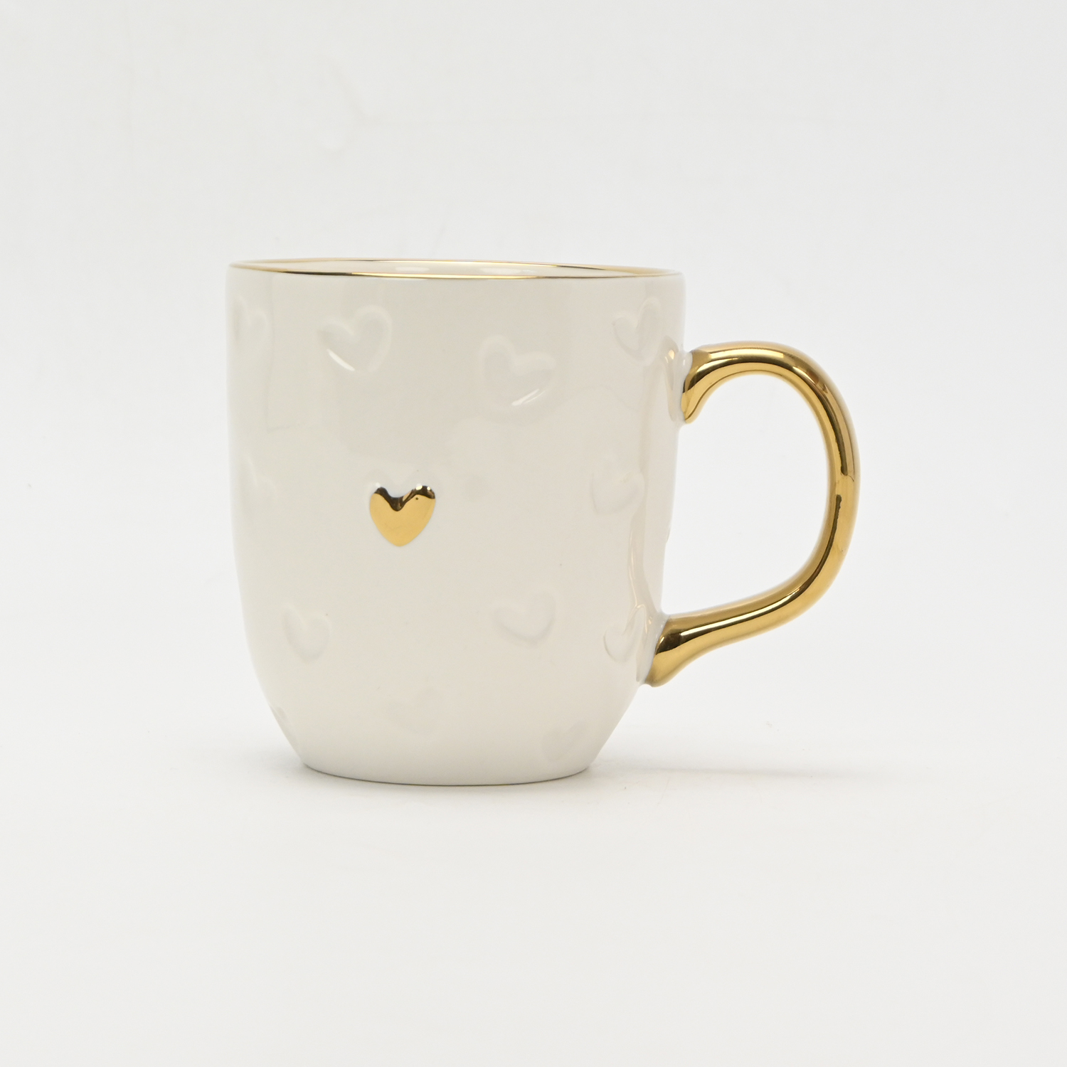 Heart Embossed Mug