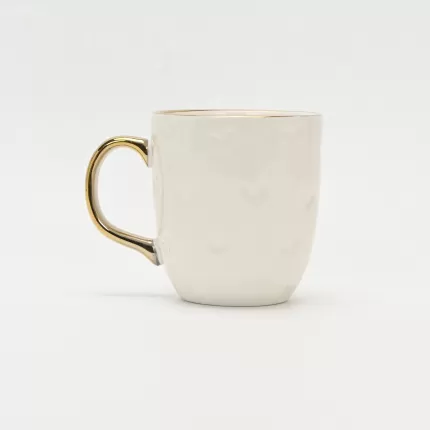 Heart Embossed Mug