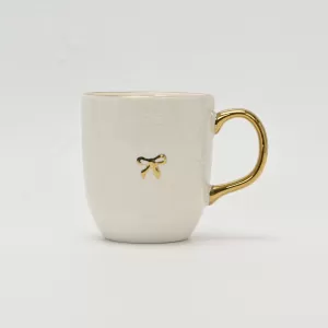 Embossed Bow Mug