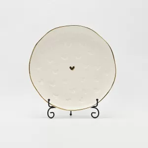 Heart Embossed Plate