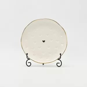 Heart Embossed Plate