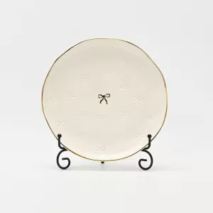 Embossed Bow Plate