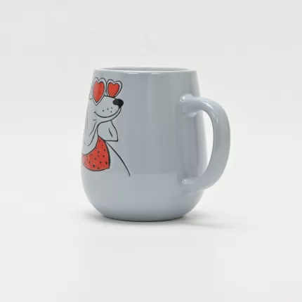 Dog Mug-grey