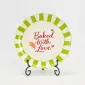 Heart-Patterned Baking  Plate-1