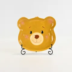 Nona Bear Smiley  Plate